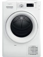 SÈCHE LINGE WHIRLPOOL 8KG À CONDENSATION POSABLE BLANC