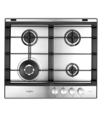 PLAQUE DE CUISSON GAZ WHIRLPOOL 60 CM 4 FEUX