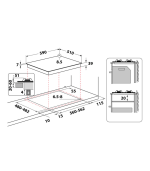 PLAQUE DE CUISSON GAZ WHIRLPOOL 60 CM 4 FEUX – Image 5