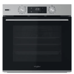 FOUR ÉLECTRIQUE ENCASTRABLE WHIRLPOOL 71 L MULTIFONCTION PYROLYSE INOX