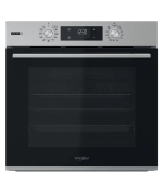 FOUR ÉLECTRIQUE ENCASTRABLE WHIRLPOOL 71 L MULTIFONCTION PYROLYSE INOX