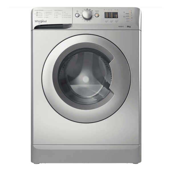 MACHINE A LAVER WHIRLPOOL 6KG 1000TR SILVER