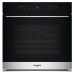 FOUR ÉLECTRIQUE ENCASTRABLE WHIRLPOOL 73 L MULTIFONCTION INOX