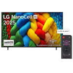 TV LG 65P NANOCELL AI NANO80 4K TÉLÉCOMMANDE AI MAGIC REMOTE HDR10 WEBOS25