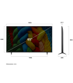 TV LG 65P NANOCELL AI NANO80 4K TÉLÉCOMMANDE AI MAGIC REMOTE HDR10 WEBOS25 – Image 5